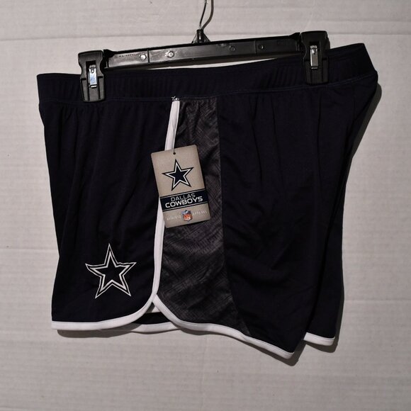 Dallas Cowboys Women’s Running Shorts Size Medium Navy NWT - Picture 4 of 5